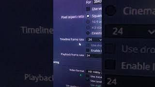 Davinci Resolve Framerate fix 60fps