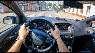 2015 Ford Focus III ST [2.0 ECOBOOST 250 HP] |0-100| POV Test Drive #883 Joe Black