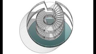 Revit Everyday (Day 247) - Spiral Stairs Exercise