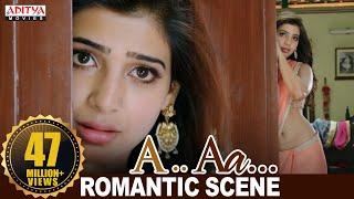 Nithiin Samantha Romantic Scene | Nithiin, Samantha | Trivikram | Aditya Movies