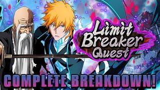 LIMIT BREAKER QUEST COMPLETE BREAKDOWN! New Hard Game Mode Explained! Bleach Brave Souls