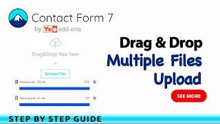 Contact Form 7 - Drag and Drop Files Upload