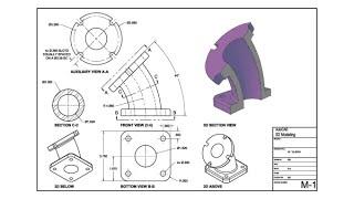 How to convert 3D to 2D in AutoCAD.