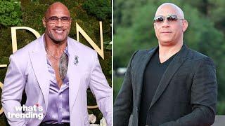 Vin Diesel REIGNITES 8-Year FEUD With Dwayne Johnson in SHOCKING 2025 Golden Globes Moment!