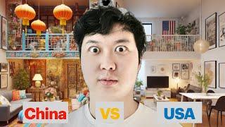 Living in China vs Living in America Home Tour | 中国vs美国