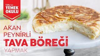 Çok Pratik Peynirli Tava Böreği Tarifi  Evde Yufkadan Kolay Börek Nasıl Yapılır? | Sahur Tarifleri