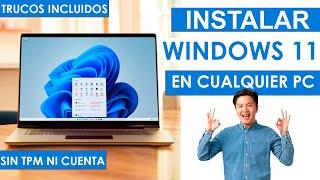 Instalar WINDOWS 11 en cualquier PC|| Actualizado 2023