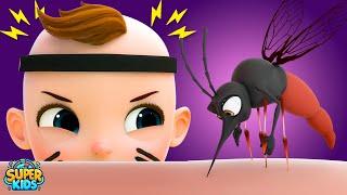 Mosquito Baby Song | Mosquito Go Away! | Super Kids Songs & Nursery Rhymes