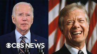 Biden delivers remarks on former President Jimmy Carter's death