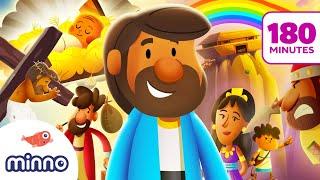 3 Hours of AMAZING Bible Stories for Kids | From Creation to Jesus to Revelation!