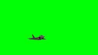 Green screen jet plane(12 seconds only)