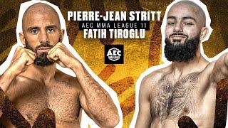 AEC11 : STRITT  TIROGLU / MMA LEAGUE