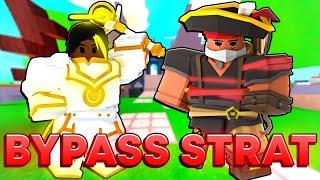 So We Tried Out The NEW BYPASS STRAT in 5v5s.. (Roblox BedWars)