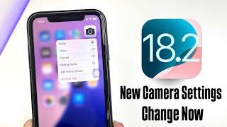 iOS 18.2 New Camera Settings for Your iPhone - Change Your iPhone Camera Settings Now iOS 18.2