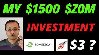 MY $1500 ZOM STOCK INVESTMENT, ZOMEDICA STOCK ANALYSIS, PRICE PREDICTION, ZOM STOCK NEWS, HUGE GAINS