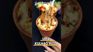 Viral Kulhad Pizza Recipe |how to make kulhad pizza at home in 10 mins| #shorts #viral #ytshorts