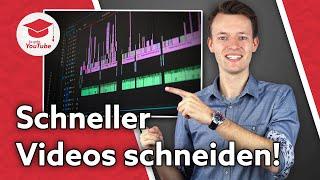 YouTube-Videos 10x schneller schneiden (in jedem Schnittprogramm)!