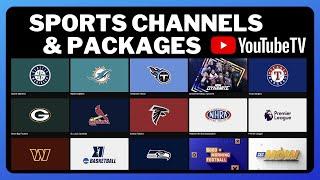 YouTube TV Sports Channels | What Sports Channels & Sports Packages Does YouTube TV Have?