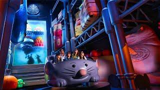 [4K] Ratatouille : The Ride - On Ride POV in Extreme Low Light - Disneyland Paris