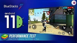 BlueStacks 5 New Android 11 Free Fire Gaming Performance Test