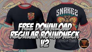 ROUNDNECK MOCK UP BEST! V2 FREE DOWNLOAD