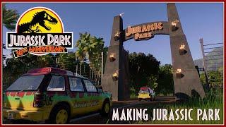 Making Jurassic Park | Jurassic Park 30th Anniversary Tutorial | Jurassic World Evolution 2