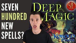 Grab your spellbooks, deep magic is here!  - By Kobold press