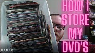 How I Downsized My DVD's To Save Space