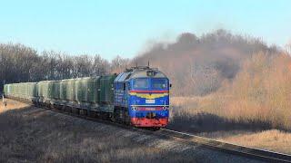 Heavy weight, on a serious profile for a small diesel locomotive