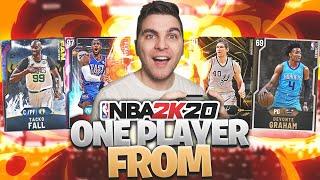 ONE PLAYER FROM Each Card Tier! NBA 2K20 MyTeam