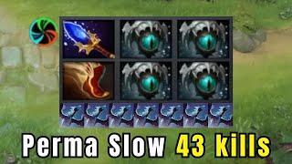 x4 Eye Of Skadi Winter Wyvern 150% Slow 43 Kills By Goodwin | Dota 2