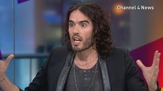 Russell Brand on drugs laws and the revolution