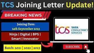 TCS Onboarding Update | DOJ: 14th Sept 2023 | Ninja, Digital Profile, Smart & BPS | ️