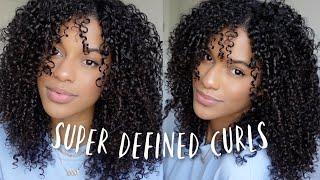 THE PERFECT WASH AND GO - TIPS + TRICKS TO ACHIEVE FRIZZ-FREE CURLS! |melodyslife