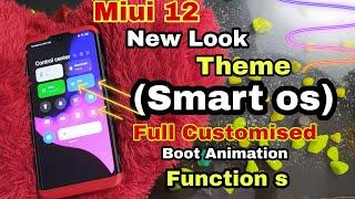 New Miui 12 New look Smart os  Theme