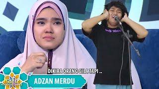 Sedih ! Lantunan Adzan Merdu Santri Berambut Panjang Dari Jawa Timur Membuat Satu Studio Menangis ..