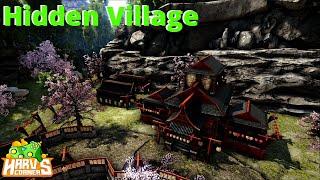 Ark Building: Hidden Village (The Island, Eco's Tokugawa Mod) Ark Survival Evolved