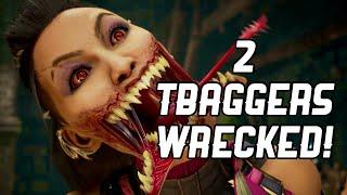 THEY TBAG, GET WRECKED, THEN QUIT!!! Mortal Kombat 1: #Mileena Gameplay