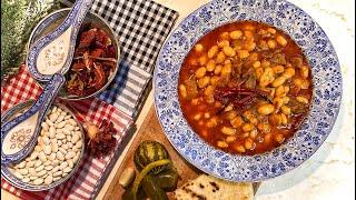 Traditional Turkish White Bean Stew (Kuru Fasulye) Recipe. Best Ever ! En İyi Kuru Fasulye Tarifi.