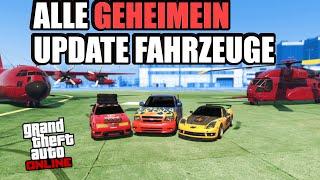 GTA Update : Alle geheimen Fahrzeuge die noch kommen  - GTA 5 Online Deutsch