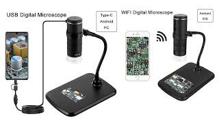 Wifi Microscope / Microscope Zoom / Microscope 1000x / Microscope Portable / Digital Microscope