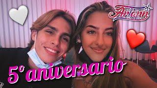 Cumplo 5 AÑOS con mi NOVIO ARIANN MUSIC y CÉSAR ABRIL️5º Aniversario de NOVIOS  VIDEO EMOTIVO