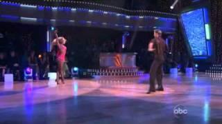 Juilianne Hough & Derek Hough dancing freestyle Cha-Cha-Cha