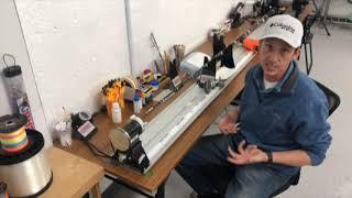 Rod Repair at Ryu- Kin Sport Fishing: re-epoxy work