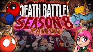 Let's Rank DEATH BATTLE! | SEASON 8