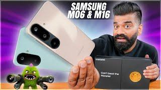 Samsung Galaxy M16 & M06 5G Unboxing & First Look - New Monster Smartphones