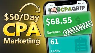(LIVE PROOF) CPA Marketing Tutorial For Beginners • Affiliate Marketing Tutorial