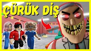 KORKUNÇ DİŞÇİNİN BÜTÜN DİŞLERİNİ YERİNDEN SÖKTÜKROBLOX Bob The Dentist