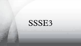 SSSE3