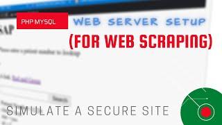 php MySQL replica website for web scraping